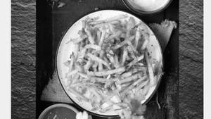 Masala Fries With Cheese Mayo Dip