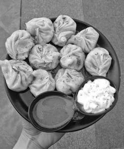 Veg Steam Momos 6 Pcs