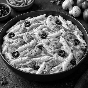 White Sauce Penne Pasta Chicken