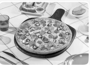 Cheese Tomato & Onion Pizza