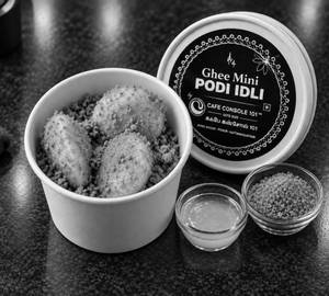 Ghee Mini Podi Idli