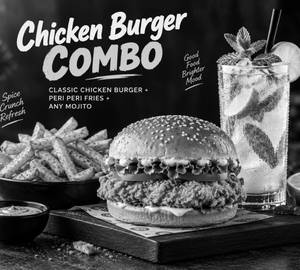 Chicken Burger Combo