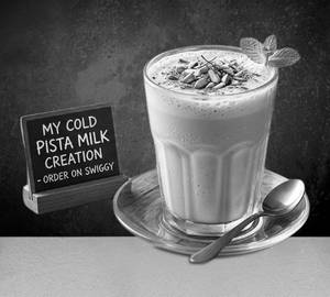 Cold Pista Milk