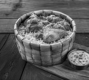 Chicken Dum "Potti" Briyani (500 G & Masala Chicken)