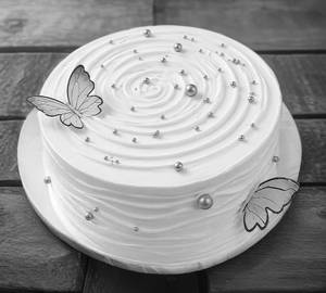 Butterfly Vanilla Cake
