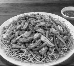 Pork american chop suey