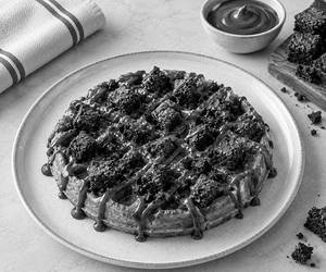 Belgian Chocolate Brownie Waffle