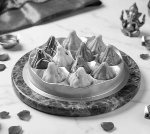 11 Pc Malai Assorted Modak Tray