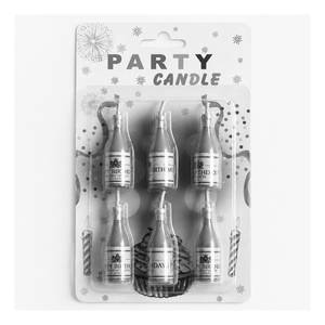 Champagne Bottle Candle