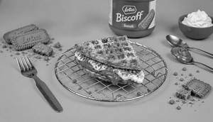 Biscoff Cheesecake Waffle
