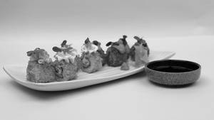 Half N Half | Tempura Cream Cheese | Fire Crunch