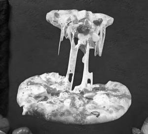 Student Loving Pizza