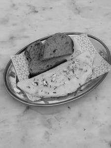 Chevre Funghi Omelette