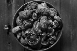 Mushroom Ghee Roast