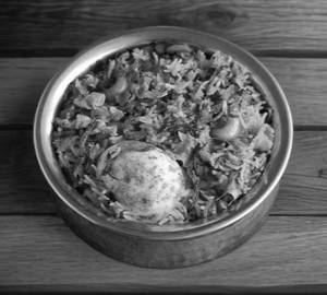 Egg Biryani With Raita