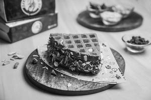 Almond Chocolate Waffle