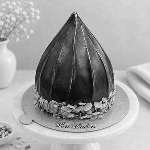 Ganesh Chaturthi Special Chocolate Almond Eggles Cake (700 Gm)