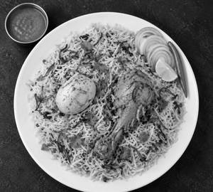 Egg Chicken Biryani (1 litre)