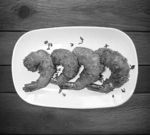 Golden fry prawn