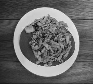 Oyster Chicken Chinese Greens