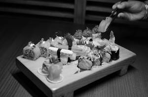 Non Vegetarian Sushi Sampler [ 18 Pcs ]