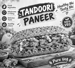 Tandoori Paneer 6 Inch