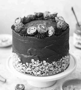Ferrero rocher choco cake