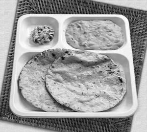 Chapathi with dal