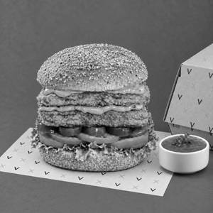 Spicy Chicken Double Patty Burger