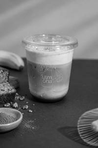 Banana Bread Matcha Latte