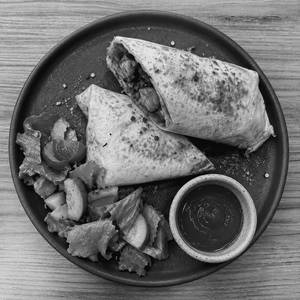 BBQ Paneer Wrap