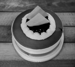 Eggless Blueberry Cake