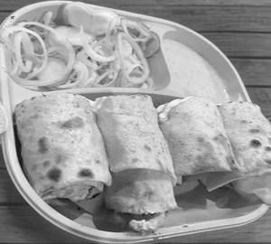 Masala chaap roll