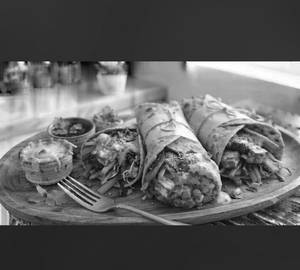 Paneer tikka wrap