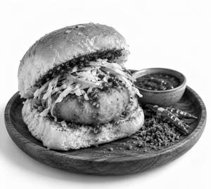 Schezwan Vada Pav [2 Pieces]