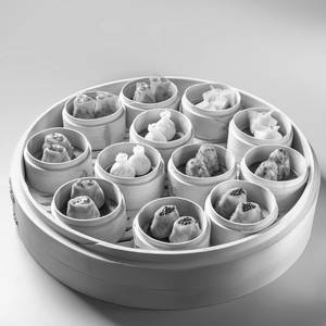 Steamed Dimsum Platter - Veg