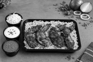 500ml Mandhi Rice + 4 Pcs Smoke N Honey Wings