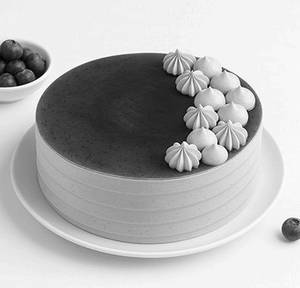 Eggless Blackcurrent Cake [500 grams]