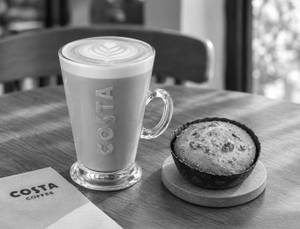 Cafe Latte-regular & Date And Walnut Round Cake