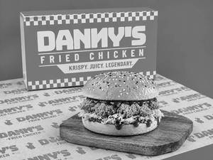 Krispy Smokey Bbq Chicken Burger