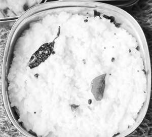 Tempered Leftover Rice [தாளித்த பழைய சோறு]