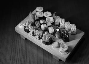 Vegetarian Sushi Sampler [ 18 Pcs ]