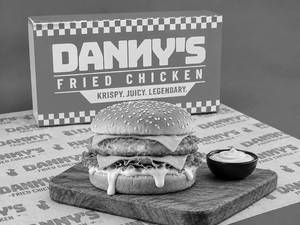 Double Cheese Veg Paneer Burger
