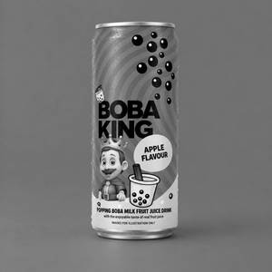 Boba King Apple Juice Can (320ml)