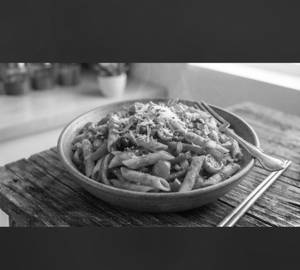 Red sauce pasta