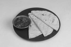 Rice Or Roti (3 Pcs) Or Paratha (2 Pcs) With Mutton Curry (3 Pcs)