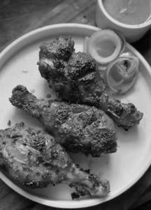 Tandoori chicken patiala leg kebab