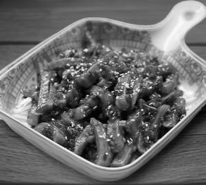 Honey chilli potato