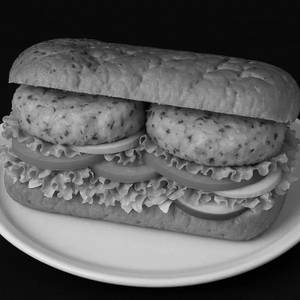 Crunchy Veg Patty Sub [6 Inches]