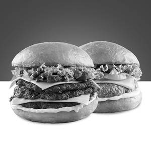 Juicy Lucy + Original Smash Chicken Burger